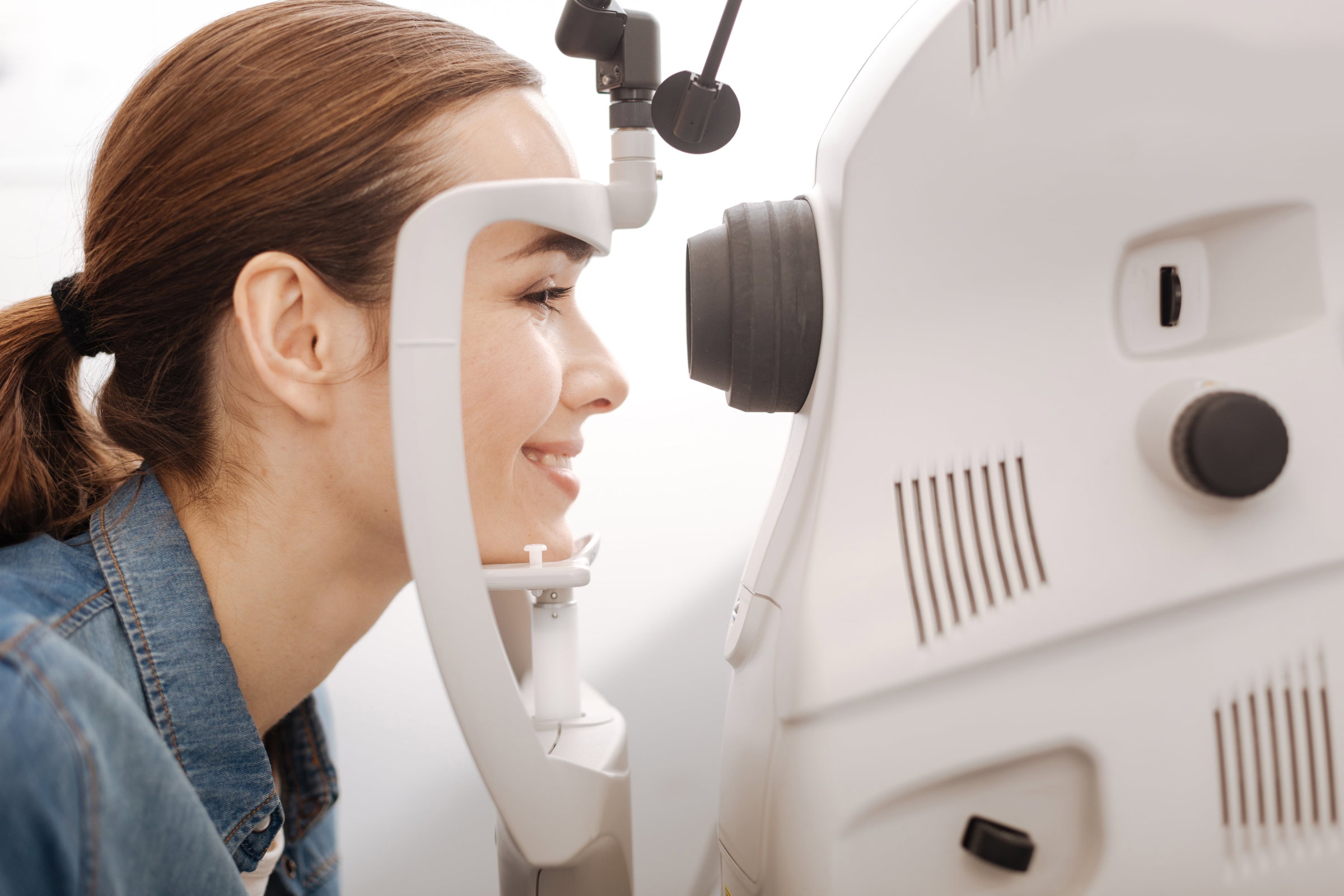 Glaucoma testing at Jewel City Optometry in Glendale